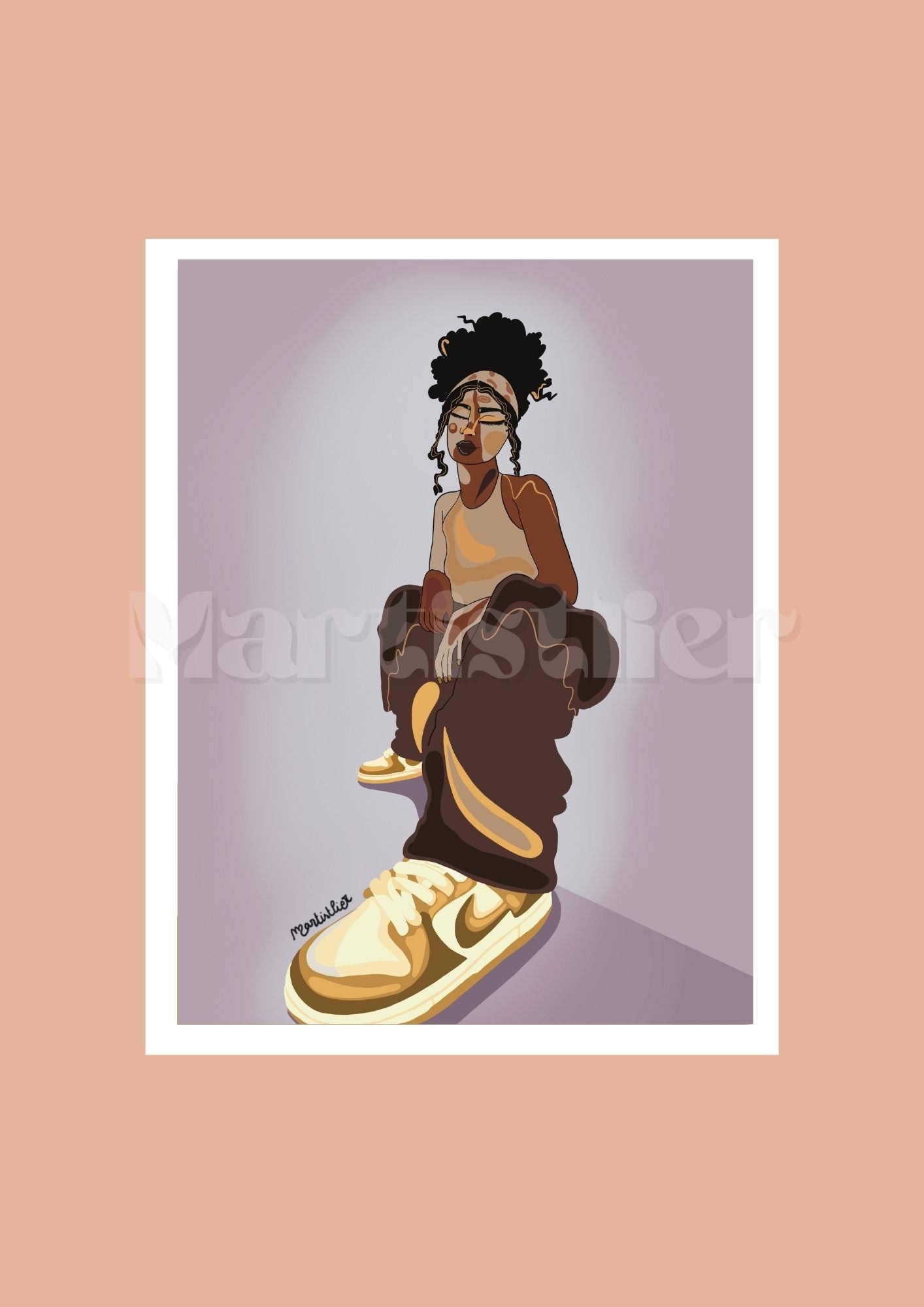 Carte postale - Nike
