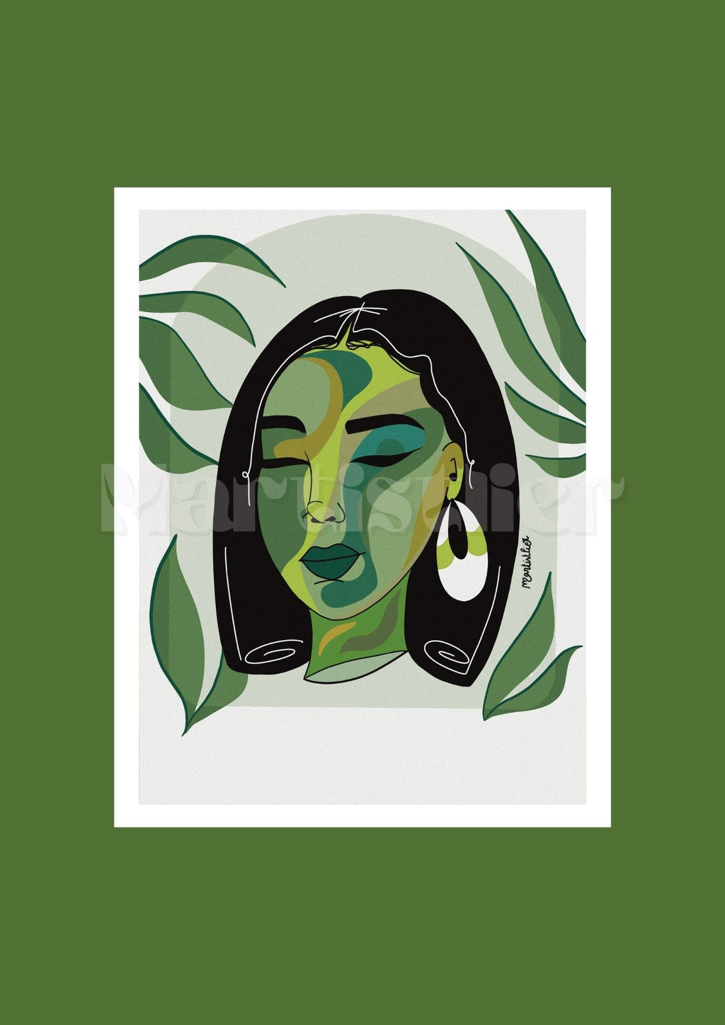 Lot de 5 cartes postales