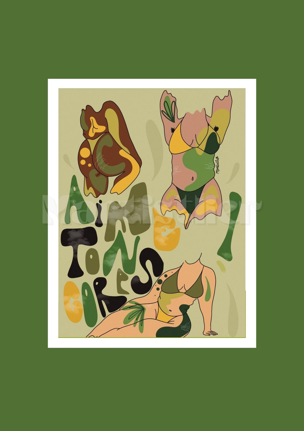 Lot de 5 cartes postales