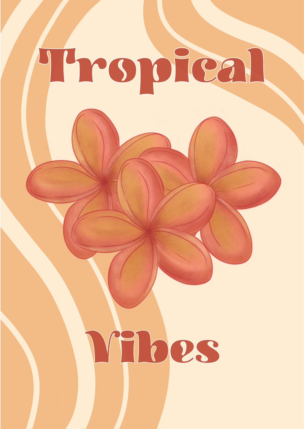 Affiche Tropical vibes