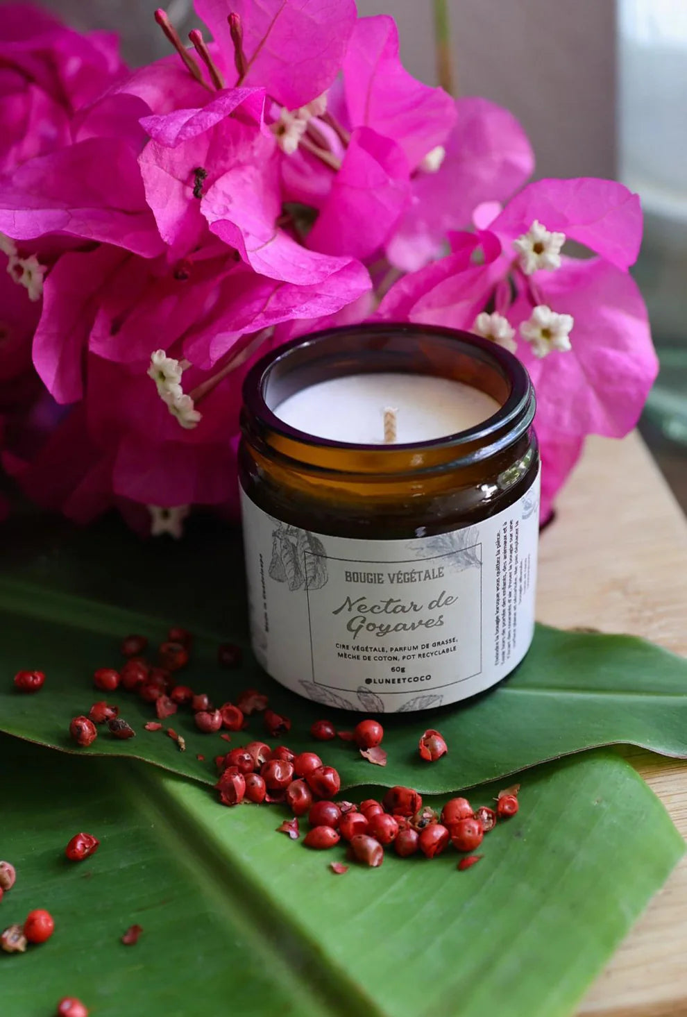 Bougie artisanale Nectar de Goyaves