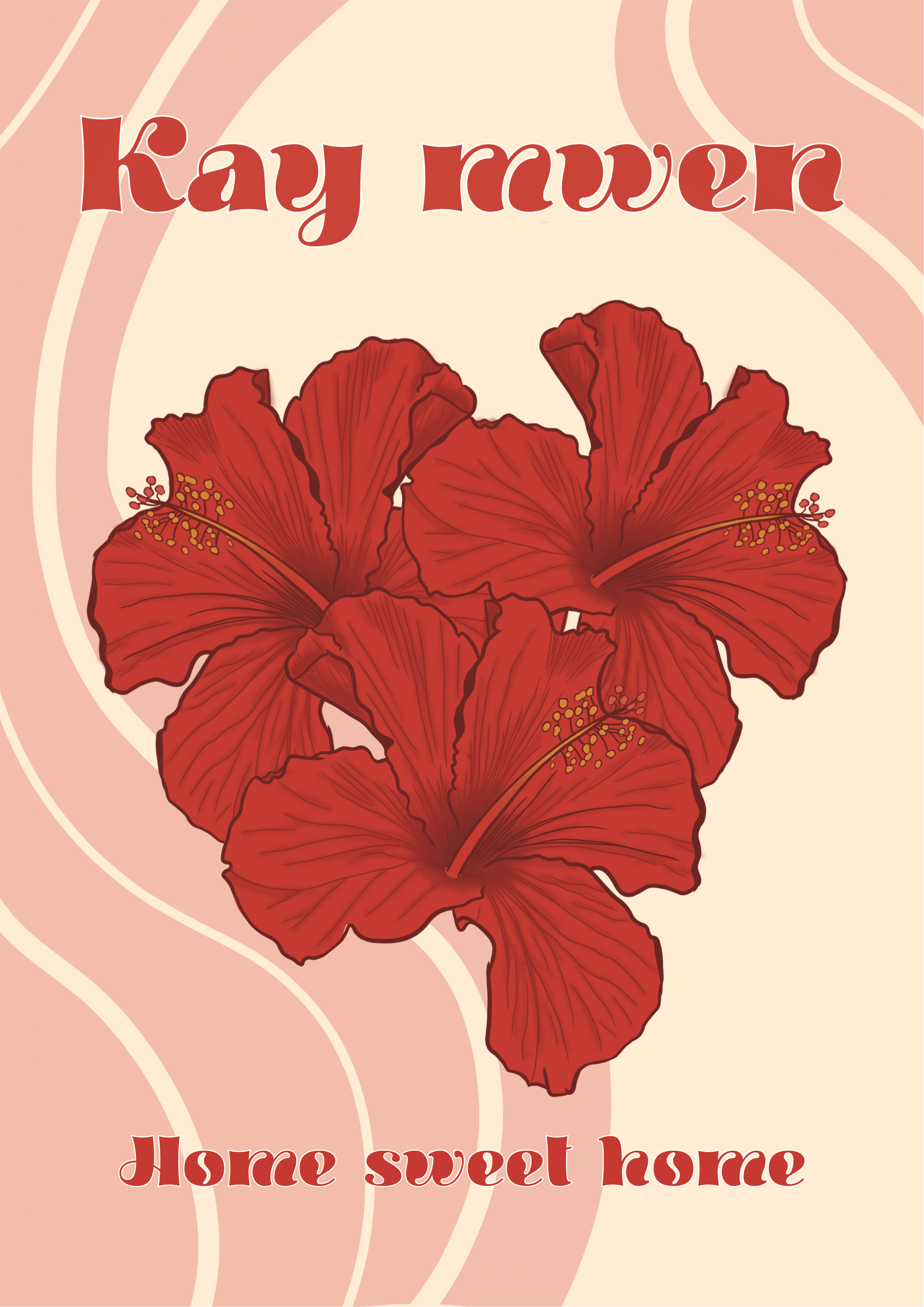 Affiche Kay mwen – Home sweet home
