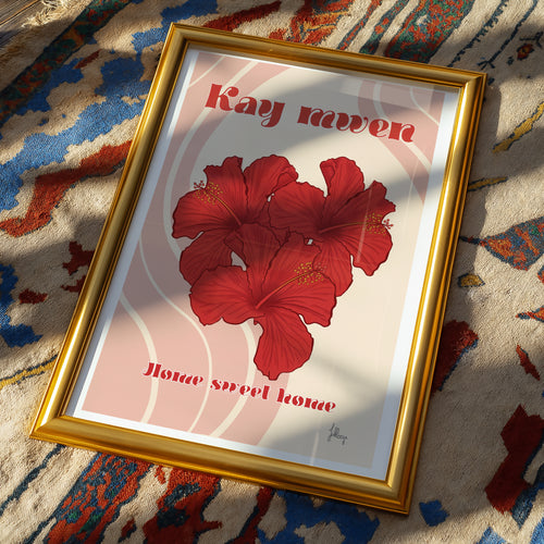 Affiche Kay mwen – Home sweet home