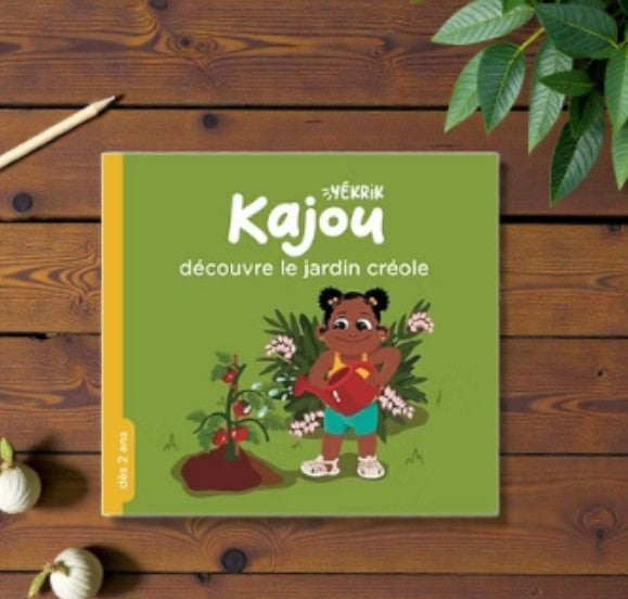Livre ti doudou - Kajou découvre le jardin créole