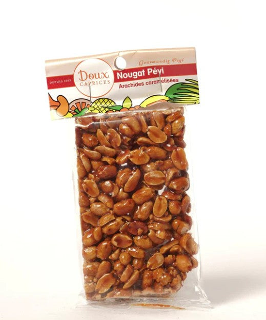Nougat péyi aux Arachides caramélisées - Un voyage croquant vers la gourmandise
