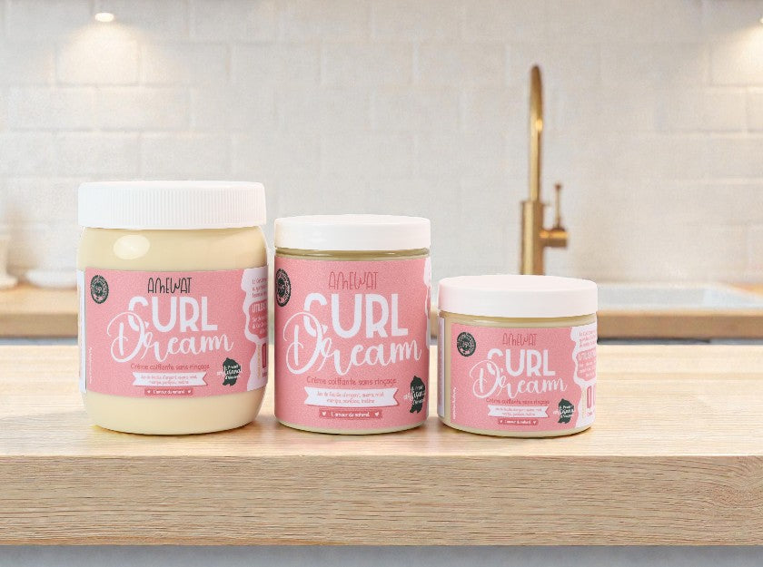 Curl Dream – La crème sans rinçage pour des boucles de rêve